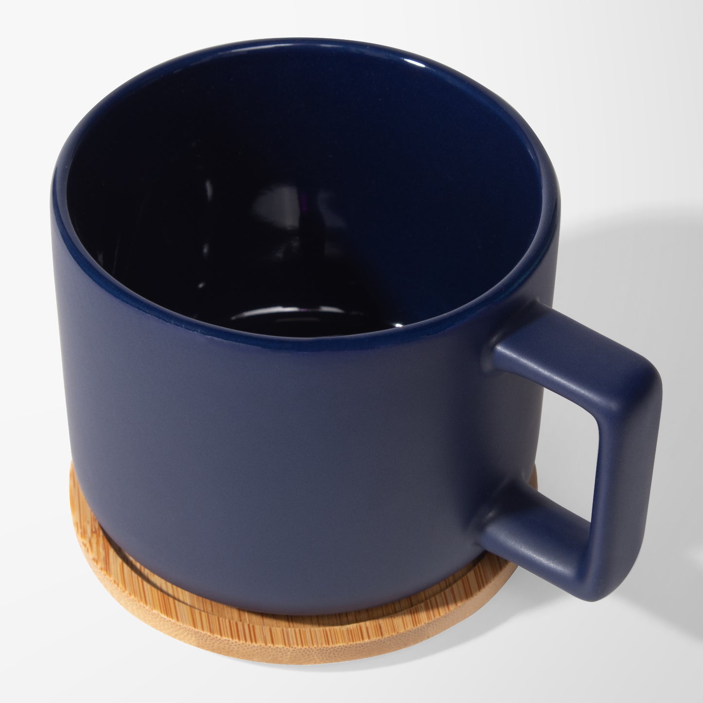 Ceramic Mug with Bamboo Lid